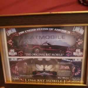 1966 batmobile framed